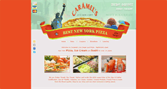 Desktop Screenshot of caramelspizza.com